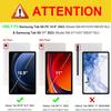 ALILANG Case for Samsung Galaxy Tab S10 Lite/ S10 FE/ S9 FE 5G 10.9 Inch/Tab S9 11 Inch, Elastic Band Closure Shockproof Smart Embossed Cover with Pen Holder for Samsung S10 Lite Case -Green view 2