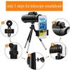 Monocular Telescope 40X60 for Smartphone with Phone Holder Tripod Fog Waterproof FMC BAK4 Gifts for Adults for Outdoor Bird Watching Hunting Hiking Camping Travelling view 3