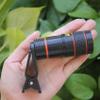 8X18 Pocket Monoculars,Mini Portable Monoculars Optics,Fully Multi Optical Lens,12x Magnification Zoom Lens,with Phone Adapter for Bird Watching Hunting view 1