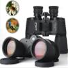 Binoculars, 12x50 Small Compact with NightTelescope, Full Body Metal Wide Angle View, Waterproof Non-Slip Material, for Traveling Bird Watching Hiking Hunting Sightseeing view 1