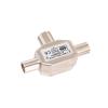 Bingfu 2-Way PAL TV IEC DVB-T Antenna Coaxial Splitter 1 Female to 2 Male RF Indoor Adapter Connector 1 GHz 5-1000 MHz for Foxtel Optus CATV SAT DTV Connections view 2