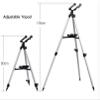 Astronomical Reflector Telescope 700/76mm 525X HD Professional Lens Large Caliber Monocular with Tripod Finder Scope Moon Filter view 4
