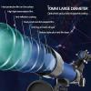 Telescopes 600/80mm Refractor Telescope for Beginners,Astronomy Outdoor Monocular Scope,with 2 eyepieces+3X Barlow Lens+Tripod+Backpack view 2
