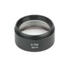 Lab Microscope Slides Microscope Auxiliary Lens 0.3X/0.75X/1.5X Auxiliary Objectives Stereo Microscope Barlow Lens M48 Thread for Binocular Trinocular Zoom Microscopio Microscope Parts ( Size : 0.75X view 1