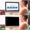 AIZYR 35 Inch Computer Privacy Screen Filter Protective Film Anti Glare Removable, Eyes Protection Anti-Scratch Injury Filter Film,82X34.5cm view 3