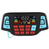 NDNCZDHC Motorcycle Bluetooth Speakers, DC 12V Waterproof Motorcycle BT MP3 Player Audio Stereo Speaker System USB Memory Card Carrier 2X10W Motorcycle Speakers view 2