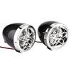 NDNCZDHC Motorcycle Bluetooth Speakers, DC 12V Waterproof Motorcycle BT MP3 Player Audio Stereo Speaker System USB Memory Card Carrier 2X10W Motorcycle Speakers view 3
