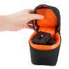 Fangyid 5X Camera Lens Bag DSLR Padded Thick Shockproof Protective Pouch Case Lens Pouch for DSLR Camera view 3