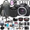 Canon EOS R100 Mirrorless Camera with 24-105mm Lens + 100S Sling Backpack + 64GB Memory Cards, Professional Photo Bundle (40pc Bundle) (Renewed) view 1