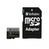 Verbatim Pro U3 256GB microSDXC Memory Card, Black, Class 10, UHS-I (U3) view 2