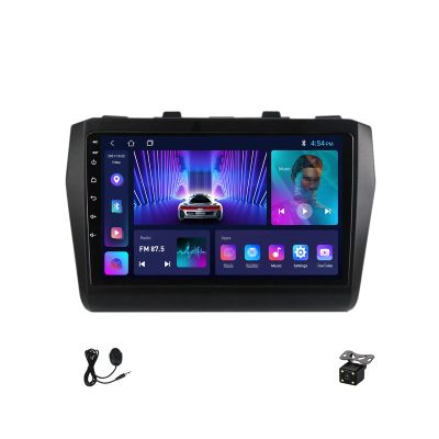 Plusfish Android 12 Car Stereo, Bluetooth Car Radio 9 Inch Touch Screen for Suzuki Swift 2016~2020 Car GPS Navigation Multimedia Player Support 4G/WiFi/SWC/FM/RDS/Carplay,WiFi 2g+32g