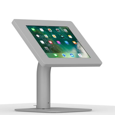 VidaMount Light Grey Covered Home Button Enclosure and Portable Fixed Stand Version 2 [Bundle] Compatible with iPad Pro 10.5" & Air 3rd Gen