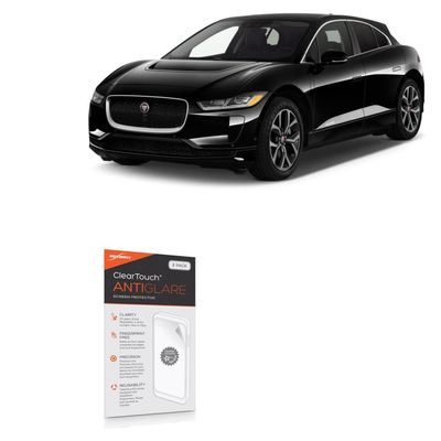 BoxWave Screen Protector Compatible with Jaguar 2020 I-PACE Electric Display (10 in) - ClearTouch Anti-Glare (2-Pack), Anti-Fingerprint Matte Film Skin