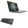 BoxWave Keyboard Compatible with Dell Precision 15 (3561) - MediaOne Keyboard with TouchPad, USB Fullsize PC Wireless TrackPad - Jet Black view 1