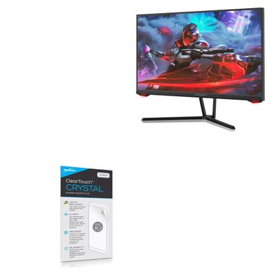 BoxWave Screen Protector Compatible with INNOCN Gaming Monitor 27G1G (27 in) - ClearTouch Crystal (2-Pack), HD Film Skin - Shields from Scratches