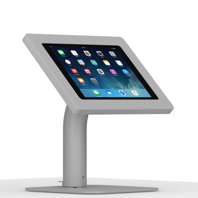 VidaMount Light Grey Enclosure and Portable Fixed Stand Version 2 [Bundle] Compatible with iPad 9.7 (5th / 6th Gen), Pro 9.7", Air 1/2