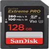 SanDisk 128GB SD Extreme Pro UHS-II Memory Card Works with Nikon Z8 Nikon Z6 II, Nikon Z9 Mirrorless Camera (SDSDXEP-128G-GN4IN) Bundle with 1 Everything But Stromboli 3.0 Micro & SDXC Card Reader view 3