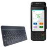 BoxWave Keyboard Compatible with Dejavoo P3 Handheld Wireless Android - SlimKeys Bluetooth Keyboard, Portable Thin with Chiclet-Style Keys - Jet Black view 1