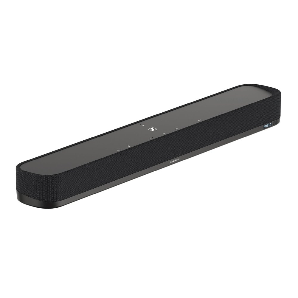 Sennheiser AMBEO Soundbar Mini - Immersive 3D Audio for TV, Movies, and Music - Compact Device with Powerful Adaptive Features, Multiple Connectivity and Intuitive Usage