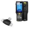 BoxWave Smart Gadget Compatible with Chainway C61 - AllReader SD Card Reader, microSD Card Reader SD Compact USB - Jet Black view 1