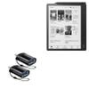 BoxWave Cable Compatible with Kobo Elipsa 2E - USB-C to A PortChanger (2-Pack), USB Type-C OTG USB Portable Keychain - Slate Black view 1
