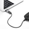 BoxWave Cable Compatible with Kobo Elipsa 2E - USB-C to A PortChanger (2-Pack), USB Type-C OTG USB Portable Keychain - Slate Black view 4
