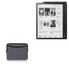 BoxWave Case Compatible with Kobo Elipsa 2E - SoftSuit with Pocket, Soft Pouch Neoprene Cover Sleeve Zipper Pocket - Charcoal Grey view 1
