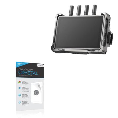 BoxWave Screen Protector Compatible with DJI Transmission (High-Bright Monitor) - ClearTouch Crystal (2-Pack), HD Film Skin - Shields from Scratches