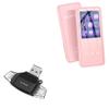 BoxWave Smart Gadget Compatible with AGPtek A17X - AllReader SD Card Reader, microSD Card Reader SD Compact USB - Jet Black view 1