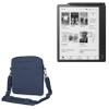 BoxWave Case Compatible with Kobo Elipsa 2E - Encompass Urban Bag, Over Shoulder Messenger Straps Handle Bag Pockets - Navy view 1