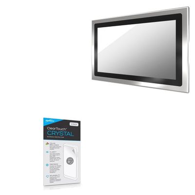 BoxWave Screen Protector Compatible with Primio SIO-W221-J1900 - ClearTouch Crystal (2-Pack), HD Film Skin - Shields from Scratches