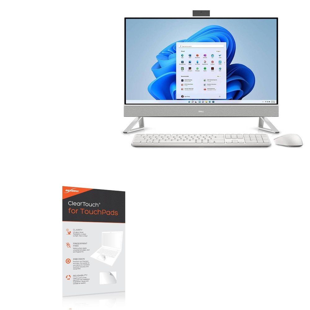 BoxWave Touchpad Protector Compatible with Dell Inspiron 7710 All in One (27 in) - ClearTouch for Touchpad (2-Pack), Pad Protector Shield Cover Film Skin