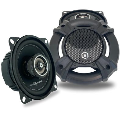 Soundqubed HDS Series Coaxial Speakers Pair 2-Way (4") Car Audio Speakers 240W Max Power Watts Rating Pair High Output Premium Speakers Full Range
