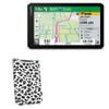 BoxWave Case Compatible with Garmin dezlCam OTR710 (8 in) - Snow Leopard Plush SlipSuit, Animal Leopard Print Padded Soft Sleeve