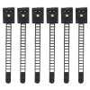 Gatuida 150pcs Self-Adhesive Cable Straps Wire Clips for Home Office Organizer for Charging Cords and Wires Uv view 2