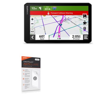 BoxWave Screen Protector Compatible with Garmin dezlCam OTR710 (6 in) - ClearTouch Anti-Glare (2-Pack), Anti-Fingerprint Matte Film Skin