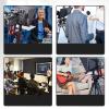 ERICAT Portable Smartphone Teleprompter, Aluminum Prompters with Remote Control and Storage Suitcase, Supports 150 Degree Shooting Wide Angle and Removable Sun Hood, Adjustable Lens Height, for Live view 2