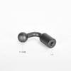 FEICHAO 1/4 Thread to 17.5mm Ball Head Adapter Mount for Base Phone Tablet Connection (Adapter Deep Grey) view 3