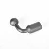 FEICHAO 1/4 Thread to 17.5mm Ball Head Adapter Mount for Base Phone Tablet Connection (Adapter Deep Grey) view 4