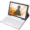Slim Candy Colors Keyboard Case Compatible with Samsung Galaxy Tab S9/S9 FE 11 Inch 2023 Model SM-X710/X716B/X718U/X518U with S Pen Holder, Mutil Angles Stand Cover Detachable Wireless Keyboard view 1