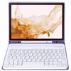 Slim Candy Colors Keyboard Case Compatible with Samsung Galaxy Tab S9/S9 FE 11 Inch 2023 Model SM-X710/X716B/X718U/X518U with S Pen Holder, Mutil Angles Stand Cover Detachable Wireless Keyboard view 3