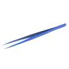TEMKIN Tweezers Ultra Thin Tweezers Flying Wire Blue Stainless Steel Sharp Hardening Industrial Tweezers Hand Tools for Mobile Phone Maintenance Tweezers view 4