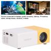 Mini Home Theater Projector, 1920x1080P 24 to 60in Large Screen Projector, TFT LCD Movie Projector for Notebook Computers, Game Consoles, TF Memory Cards(USA) view 3