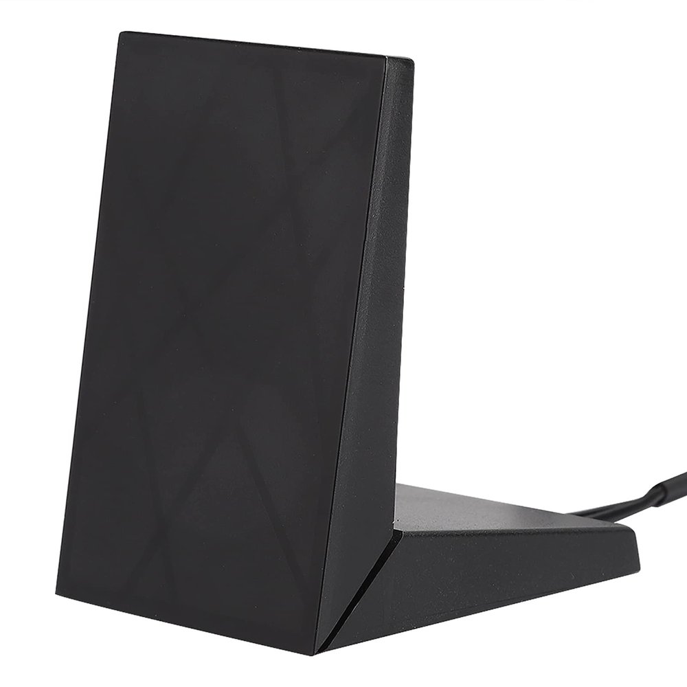 8dBi 2.4GHz 5GHz WiFi Antenna, Portable Dual RP-SMA Connector, Cord Length 110cm, Dual Frequency WiFi for Most Wireless Cards and Routers