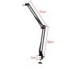 Lab Microscope Accessories 48MP 4K 1080P H_DMI USB Industrial Video Digital Microscope Camera 130X Zoom C Mount Lens Cantilever Stand for Repair Soldering (Color : Only 38CM Stand) view 4