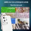 200X Mobile Phone Microscope,HD Optical Lens Digital Microscope with Universal Clip,Universal Portable Microscope for an-DRO-id and Apple Mobile Phones/CPL Polarizer,White view 4