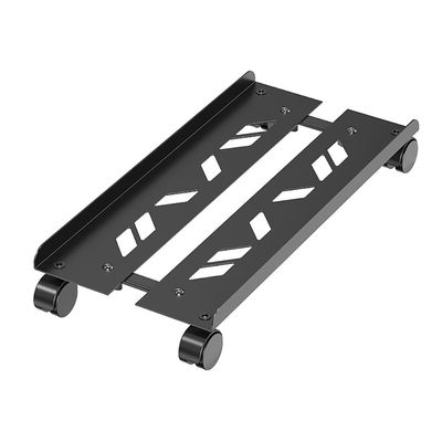 Computer Tower Stand, Computer Case Base, Heavy Duty Metal Mobile CPU Stand with Chassis Pulley PC Holder Adjustable Width (Adjustable)