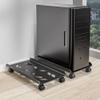 Computer Tower Stand, Computer Case Base, Heavy Duty Metal Mobile CPU Stand with Chassis Pulley PC Holder Adjustable Width (Adjustable) view 2