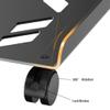 Computer Tower Stand, Computer Case Base, Heavy Duty Metal Mobile CPU Stand with Chassis Pulley PC Holder Adjustable Width (Fixed) view 4