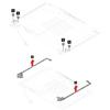 Deal4GO Left & Right LCD Screen Hinge Assembly 01YU202 01YU203 Replacement for Lenovo Thinkpad P72 P73 view 2